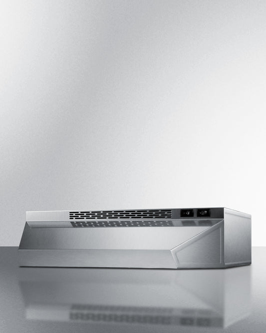 Summit - 18" Under Cabinet Ductless Range Hood | H1718SS