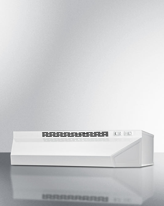 Summit - 20" Under Cabinet Convertible Range Hood | H1620W
