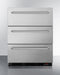 Accucold Summit - 24" Wide 3-drawer All-freezer, ADA Compliant | EQFM3DADA