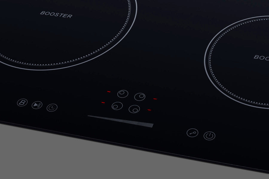 Summit - 24" Wide 208-240V 4-Zone Induction Cooktop | SINC4B241B