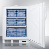 Accucold Summit - 24 Inch Built-In Wide 3.1 Cu. Ft. Medical Freezer with Door Lock | ACF48W