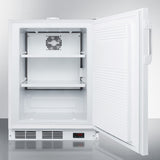 Accucold Summit - 24 Inch Built-In Wide 3.1 Cu. Ft. Medical Freezer with Door Lock | ACF48W