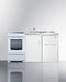 Summit - 60" Wide All-in-One Kitchenette with Electric Range | ACK60ELSTW