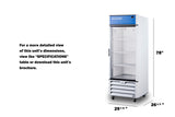 Accucold Summit - 30" Wide Healthcare Refrigerator | ACR1818