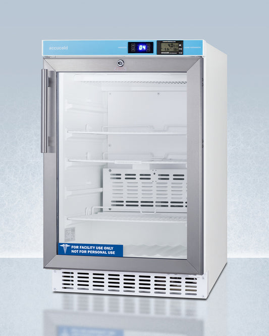 Summit - 20" Wide Built-In Pharmacy All-Refrigerator, ADA Compliant | ACR46GLCAL