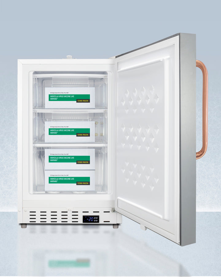 Accucold Summit - 20" Wide Built-In Vaccine All-Freezer, ADA Compliant | ADA305AFSSTBC