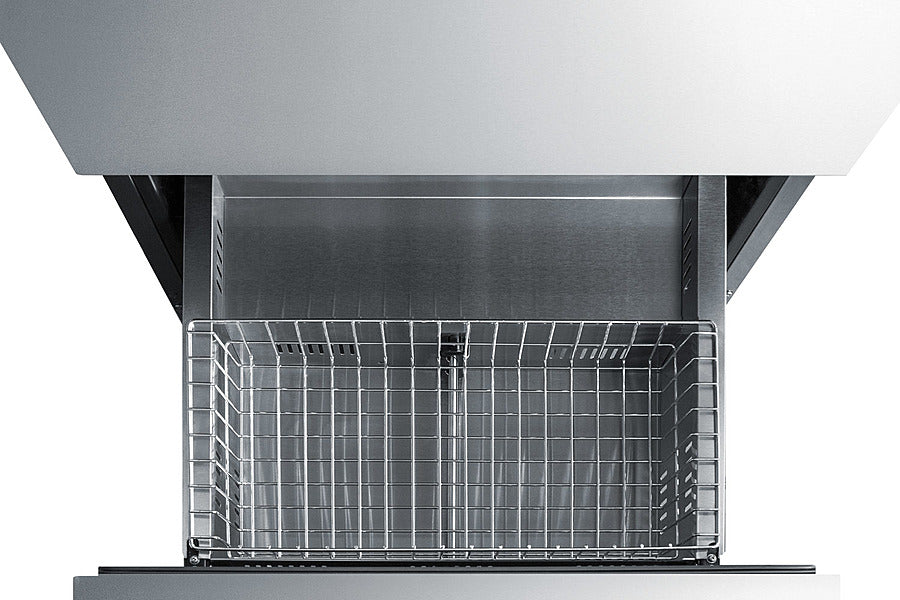 Summit -24" Wide 2-Drawer All-Refrigerator, ADA Compliant | ADRD24