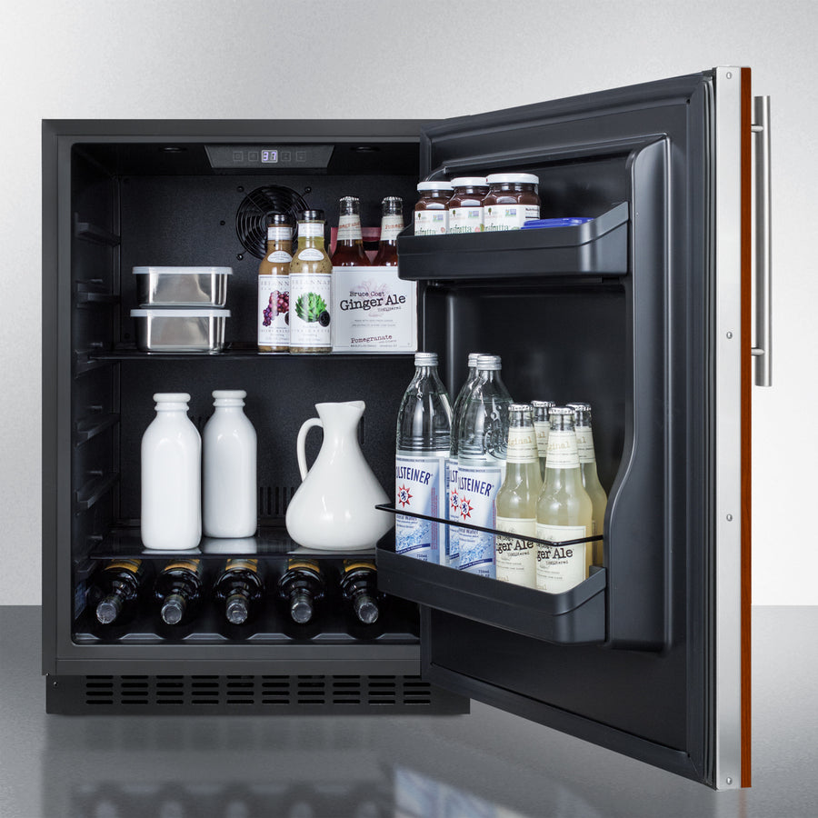 Summit - 24" Wide Built-In All-Refrigerator, ADA Compliant | AL54IF