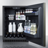 Summit - 24" Wide Built-In All-Refrigerator, ADA Compliant | AL54KSHH