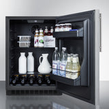 Summit - 24" Wide Built-In All-Refrigerator, ADA Compliant | AL54SSHV