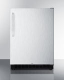 Summit - 24" Wide Built-In All-Refrigerator, ADA Compliant | AL54SSTB