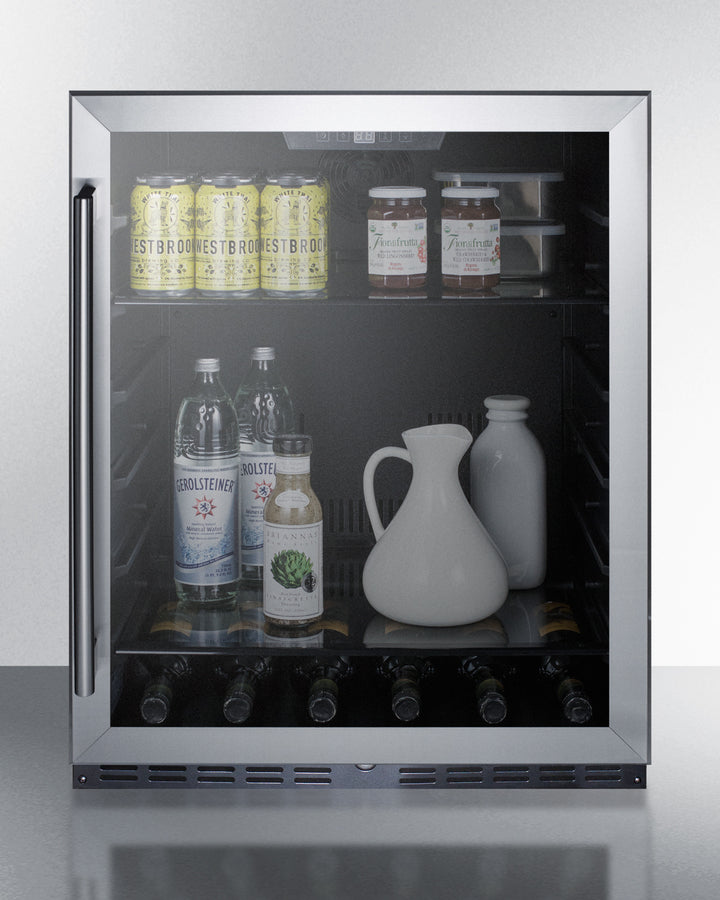 Summit - 24" Wide Built-In Beverage Center, ADA Compliant | AL57GCSS