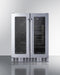Summit - 24" Built-In Dual-Zone Produce Refrigerator, ADA Compliant| ALFD24WBVCSSPANTRY