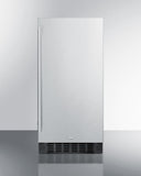 Summit - 15" Wide Built-In All-Refrigerator, ADA Compliant | ALR15BCSS