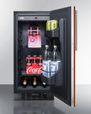 Summit - 15" Wide Built-In All-Refrigerator, ADA Compliant | ALR15BIF