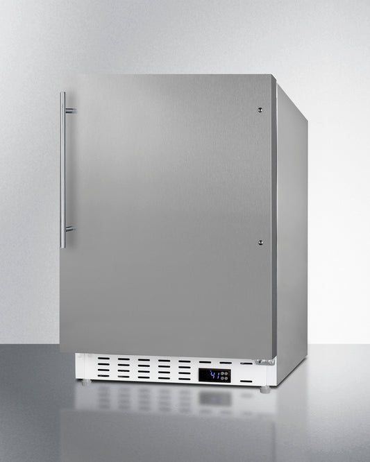 Summit - 20" Wide Built-In All-Refrigerator, ADA Compliant | ALR46WCSSHV