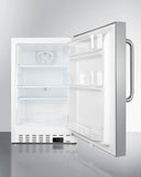 Summit - 20" Wide Built-In All-Refrigerator, ADA Compliant | ALR46WSSTB