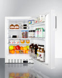 Summit - 20" Wide Built-In All-Refrigerator, ADA Compliant | ALR46W