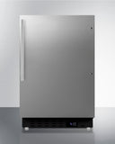 Summit -20" Wide Built-In All-Refrigerator, ADA Compliant | ALR47BCSSHV