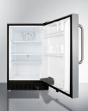 Summit - 20" Wide Built-In All-Refrigerator, ADA Compliant | ALR47BSSTB