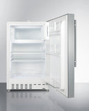 Summit -20" Wide Built-in Refrigerator-Freezer, ADA Compliant | ALRF48SSHV