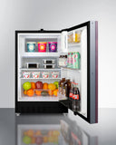 Summit - 20" Wide Built-in Refrigerator-Freezer, ADA Compliant