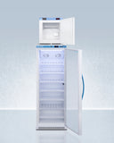 Accucold Summit - 24" Wide All-refrigerator/all-freezer Combination | ARG12PV-FS24LSTACKMED2