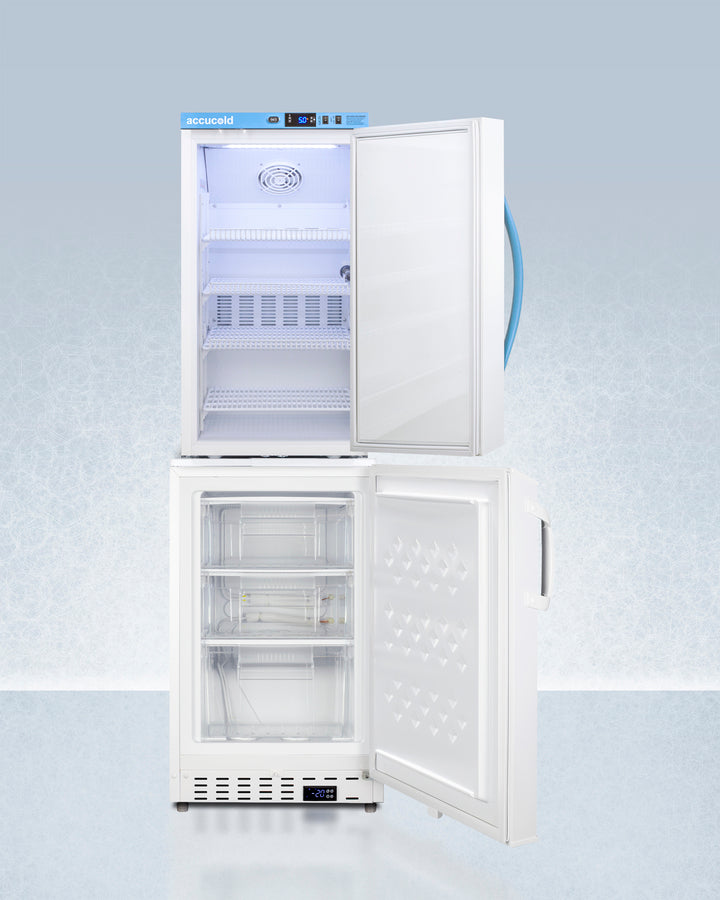 Accucold Summit - 20" Wide Vaccine Refrigerator/freezer Combination | ARS3PV-ADA305AFSTACK