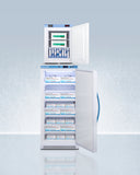 Accucold Summit - 24" Wide All-Refrigerator/All-Freezer Combination | ARS8PV-FS30LSTACKMED2
