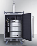 Summit - 24" Wide Built-In Outdoor Commercial Beer Kegerator | BC74OSCOM