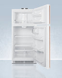 Summit - 30" Wide Break Room Refrigerator-Freezer with Antimicrobial Pure Copper Handle | BKRF18WCP