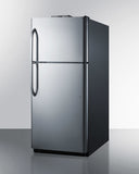 Summit - 30" Wide Break Room Refrigerator-Freezer | BKRF21SS