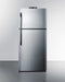 Summit - 30" Wide Break Room Refrigerator-Freezer | BKRF21SS