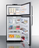 Summit - 30" Wide Break Room Refrigerator-Freezer | BKRF21SS