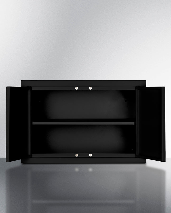 Summit - 18" Wide Wall Cabinet | CAB18SHORTBLK