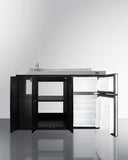 Summit - 54" Wide All-In-One Kitchenette | CK54SINKL