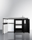 Summit - 54" Wide All-In-One Kitchenette | CK54SINKR