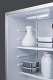 Summit -24" Wide Built-In Outdoor All-Refrigerator |CL68ROS