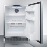 Summit -24" Wide Built-In Outdoor All-Refrigerator |CL68ROS