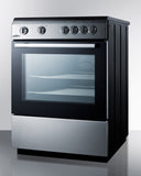 Summit - 24" Wide Smooth Top Electric Range | CLRE24
