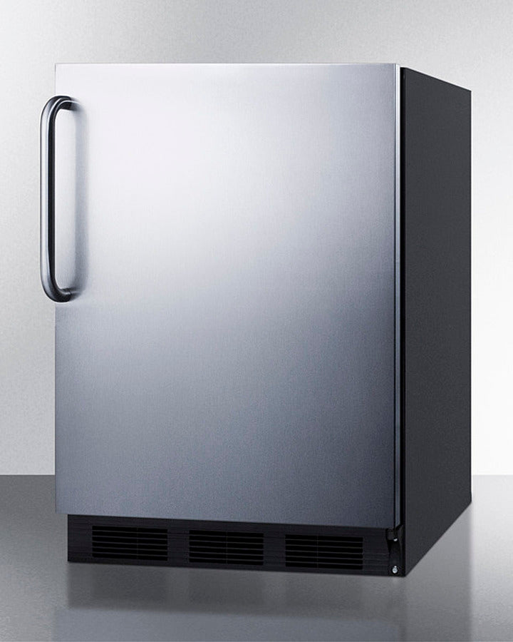 Accucold Summit - 24" Wide Built-in Refrigerator-freezer, ADA Compliant | AL652BKBISSTB