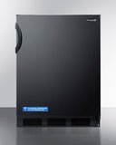 Accucold Summt - 24" Wide Refrigerator-Freezer | CT66BK