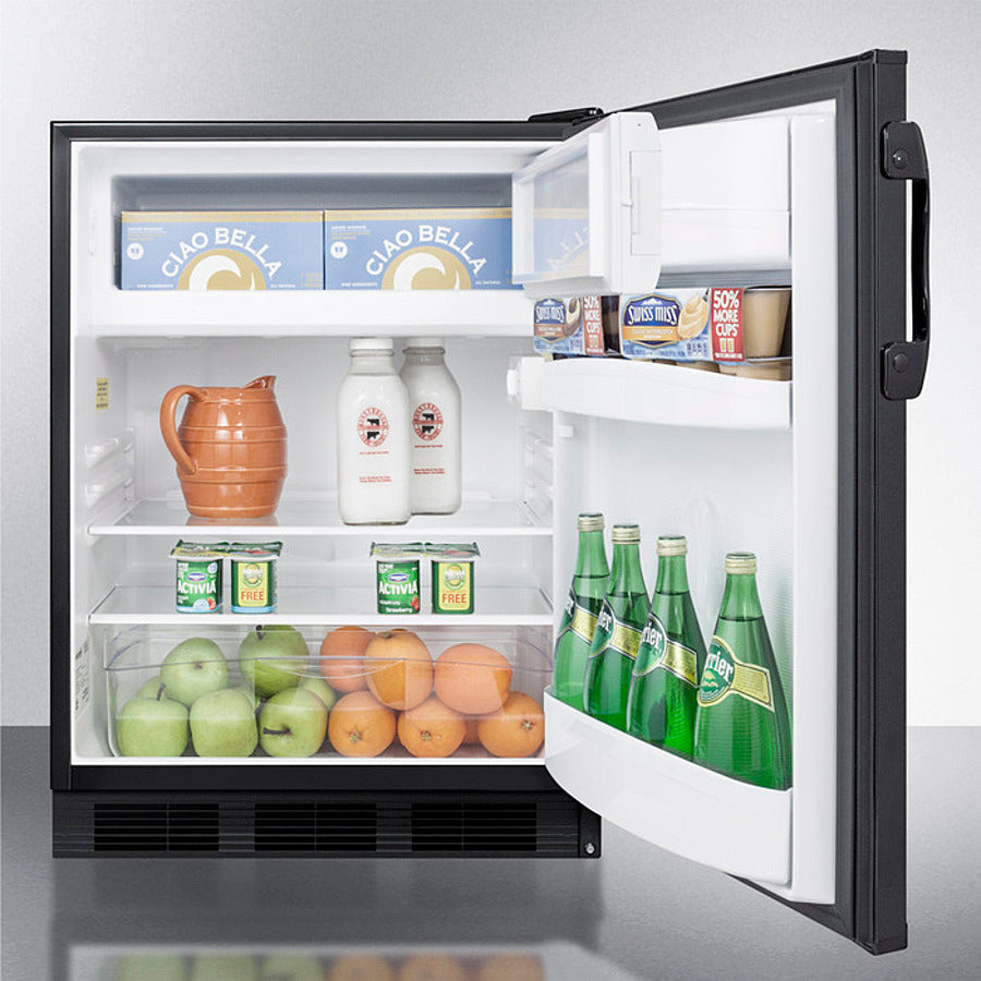 Accucold Summit - 24" Wide Refrigerator-freezer, ADA Compliant | AL652BK