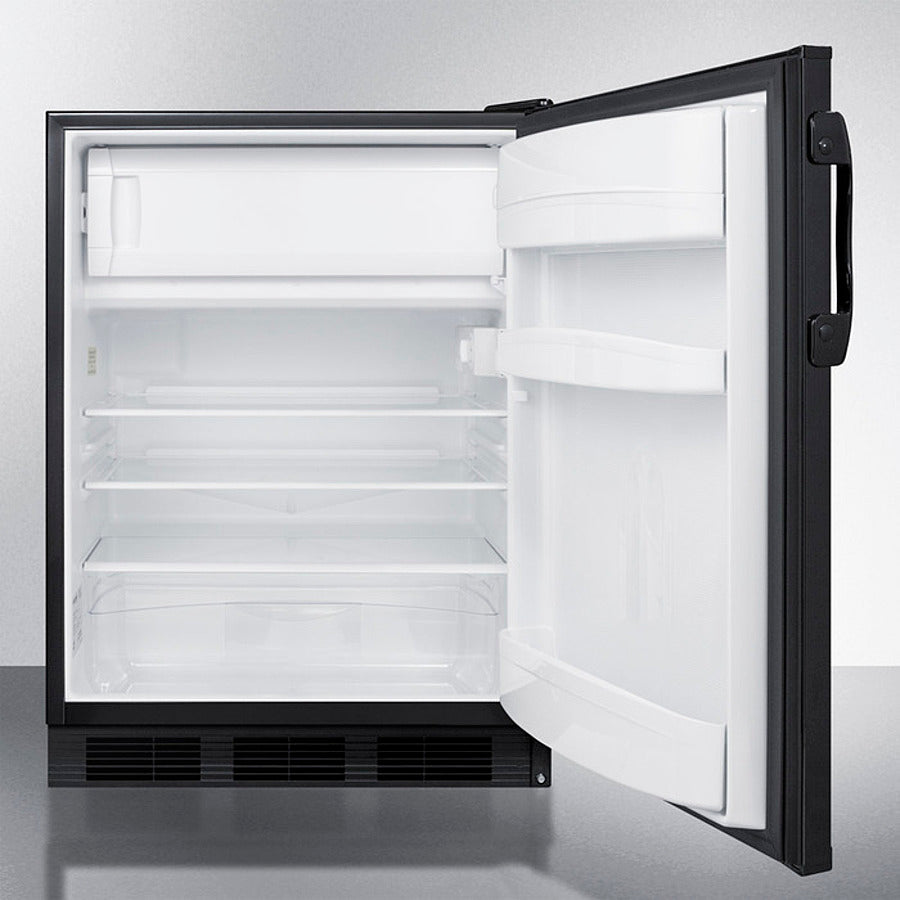 Accucold Summit - 24" Wide Refrigerator-Freezer | CT66BK