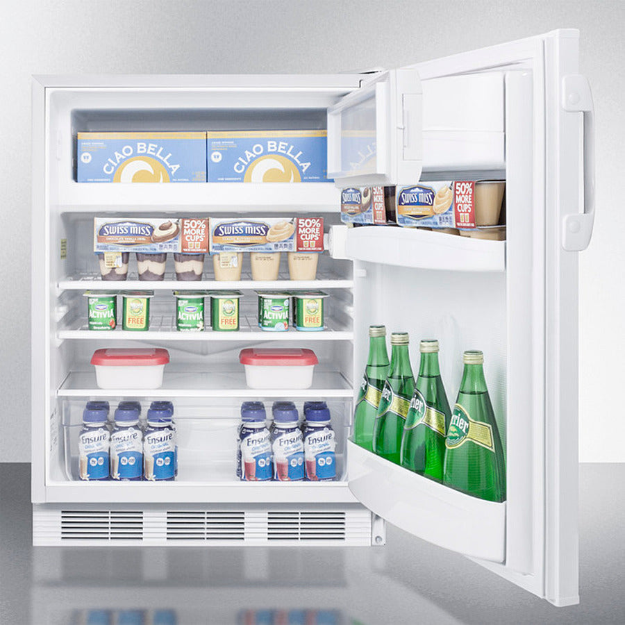 Accucold Summit - 24" Wide Refrigerator-freezer, ADA Compliant | AL650W