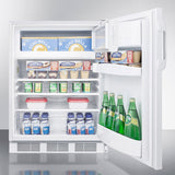 Accucold Summit  - 24" Wide Built-In Refrigerator-Freezer, ADA Compliant | CT66LWBIADA
