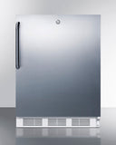 Accucold Summit - 24" Wide Built-In Refrigerator-Freezer, ADA Compliant | CT66LWCSSADA