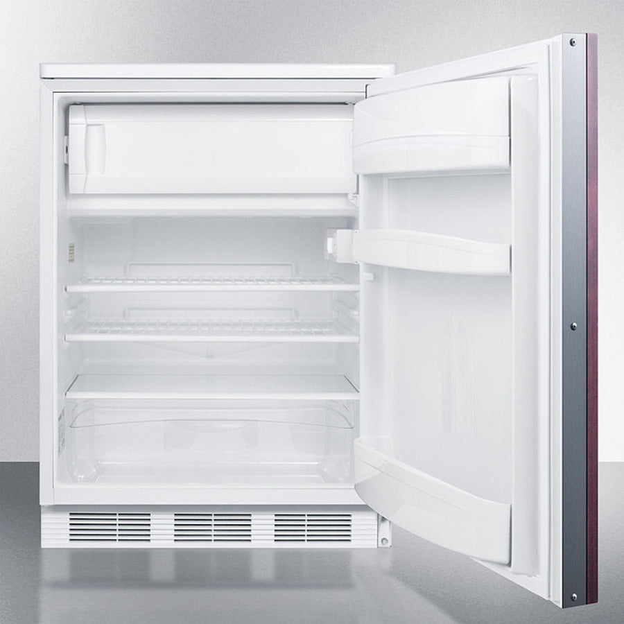 Accucold Summit - 24" Wide Built-In Refrigerator-Freezer (Panel Not Included) | CT66LWBIIF