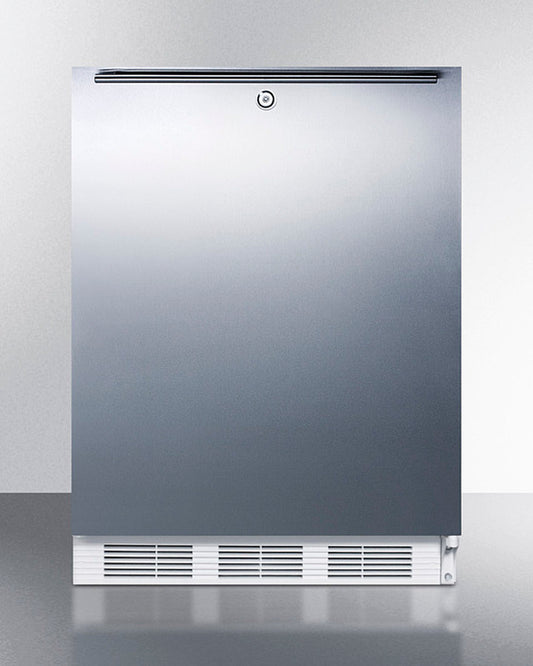 Accucold Summit - 24" Wide Built-In Refrigerator-Freezer, ADA Compliant | CT66LWBISSHHADA