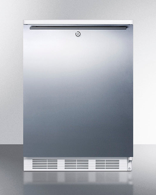 Accucold Summit - 24" Wide Refrigerator-Freezer | CT66LWSSHH